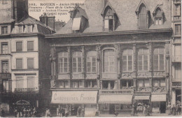 FRANCE - ROUEN.  Ancient Hoteldes Finances Place De La Cathedrale - June 1916 - Rouen