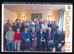 CPSM / CPM 10.5 X 15 Photo Des Participants à L'A.G. 2016 Du Club International De La Carte Postale Contemporaine CICPC - Otros & Sin Clasificación