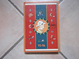 TINTIN  AGENDA 95-96     HERGE - Tintin