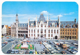 CPSM / CPM 10.5 X 15 Belgique (1) BRUGGE   Hôtel Du Gouvernement Provincial   Carte "toilée" - Brugge