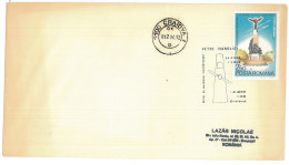 COV 34 - 285 AIRPLANE, Petre Ivanovici, Romania - Cover - Used - 1986 - Briefe U. Dokumente