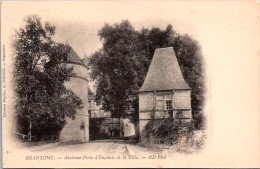 20512 Cpa 24 Brantome - Ancienne Porte D'enceinte De La Ville - Brantome