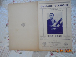 Guitare D'amour [partition] Louis Poterat, L. Schmidseder - Les Editions Meridian 1935 - Partitions Musicales Anciennes