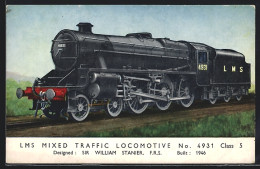 Pc LMS Mixed Traffic Locomotive No. 4931, Englische Eisenbahn  - Trenes