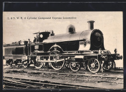 Pc L & NWR 4 Cylinder Compund Express Locomotive  - Trains