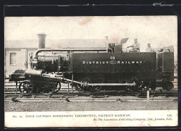 Pc Four Coupled Condensing Locomotive, District Railway, No. 10  - Trains