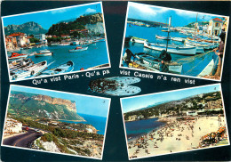 CASSIS Le Port Les Pecheurs Route D Ela Ginest Et Cap Canaille La Plage 1(scan Recto-verso) ME2604 - Cassis