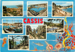 CASSIS SUR MER Souvenir Une Rose A La Boutonniere De La Provence 21(scan Recto-verso) ME2604 - Cassis