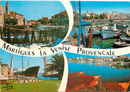 MARTIGUES Canal St Sebastien Barques De Peche 17(scan Recto-verso)ME2606 - Martigues