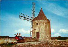 FONTVIEILLE Le Celebre Moulin De Daudet En Souvenir Des Lettres De Mon Moulin 6(scan Recto-verso) ME2612 - Fontvieille