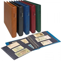 Lindner Banknotenalbum Regular Blau 2815-B Neu - Materiale
