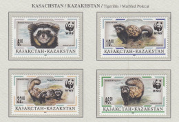 KAZAKHSTAN 1997 WWF Animals Polecat Mi 154-157 MNH(**) Fauna 559 - Nuovi