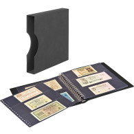 Lindner Banknotenalbum Regular Mit Kassette Schwarz 2815-814-S Neu - Supplies And Equipment