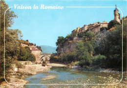 VAISON LA ROMAINE Le Pont Romain Sur L Ouveze Au Fond Le Mont Ventoux 26(scan Recto-verso) ME2622 - Vaison La Romaine