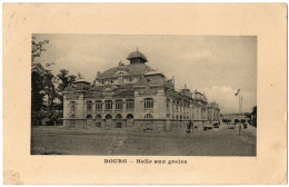 1.8.7 FRANCE, BOURG, HALLE AUX GRAINS, 1914, POSTCARD - Andere & Zonder Classificatie