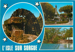 L ISLE SUR SORGUE La Venise Vauclusienne Roue A Aubes La Place Gambetta Le Partage 1(scan Recto-verso) ME2624 - L'Isle Sur Sorgue