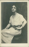 LYDA BORELLI ( LA SPEZIA 1887) ITALIAN ACTRESS - RPPC POSTCARD - 1910s (TEM509) - Artistas