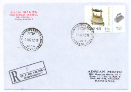 NCP 23 - 5-a FLATIRON, England, Romania - Registered, Stamp With TABS - 2012 - Lettres & Documents