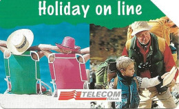 Italy: Telecom Italia - Buone Vacanze, Holiday On Line - Öff. Werbe-TK