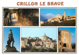 CRILLON LE BRAVE Un Des Plus Pittoresque Villages Du Vaucluse Au Pied Du Mont Ventoux 27(scan Recto-verso) ME2637 - Cavaillon