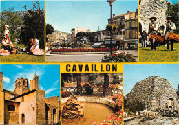 CAVAILLON Folklore Le Rond Point Tambourinaires La Cathedrale 29(scan Recto-verso) ME2638 - Cavaillon
