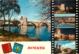 AVIGNON Le Pont St Benezet Et Le Palais Des Papes 14(scan Recto-verso) ME2639 - Avignon