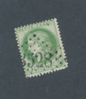 FRANCE - N° 53f) FOND LIGNE OBLITERE AVEC GC 3528 SAINT BONNET DE JOUX - COTE : 75€ - 1872 - 1871-1875 Ceres