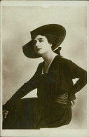 LYDA BORELLI ( LA SPEZIA 1887 ) ITALIAN ACTRESS - RPPC POSTCARD 1910s (TEM511) - Artistas