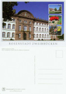 AK Rosenstadt Zweibrücken - 4 Motive: Schloss, Gestüt U.a., Rheinland-Pfalz (LS) - Zweibrücken