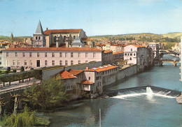 CASTRES  Vue Sur L'AGOUT Et Vieilles Maisons  9 (scan Recto Verso)ME2644BIS - Castres