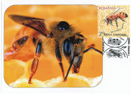 MAX 37 - 237 HONEY BEE, Romania - Maximum Card - 2010 - Maximumkaarten