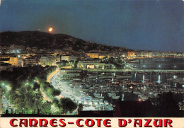 CANNES Vue Panoramique La Nuit By Night  39 (scan Recto Verso)ME2645TER - Cannes