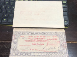 VIET NAM SOUTH PUBLIC DRY BOND BANK CHEC KING-78.000$1974-1 PCS - Vietnam