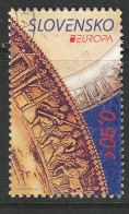 ESLOVAQUIA, USED STAMP, OBLITERÉ, SELLO USADO, EUROPA CEPT - Otros & Sin Clasificación