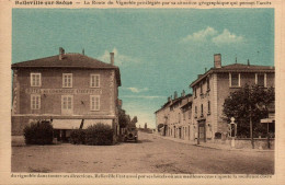 N°1546 W -cpa Belleville Sur Saône -la Route Du Vignoble- - Altri & Non Classificati