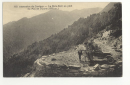 66/ CPA A - Le Canigou -  Le Bois Noir Au Pied Du Pas De L'Ours (vieille Voiture) - Autres & Non Classés