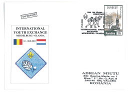 SC 54 - 1325 Scout ROMANIA - Cover - Used - 2002 - Covers & Documents