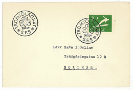 SC 54 - 668 Scout SWEDEN - Cover - Used - 1954 - Brieven En Documenten