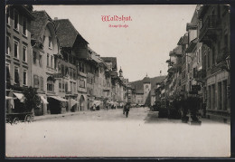 AK Waldshut, Blick In Die Hauptstrasse  - Sonstige & Ohne Zuordnung