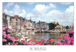 HONFLEUR Le Vieux Bassin Le Quai Sainte Catherine Et Ses Facade Typique 27(scan Recto Verso)ME2668 - Honfleur