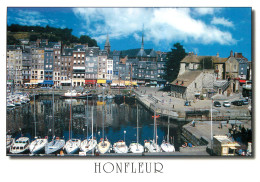 HONFLEUR  Le Vieux Bassin Le Quai Sainte Catherine Et Ses Facade Typiques 28(scan Recto Verso)ME2668 - Honfleur