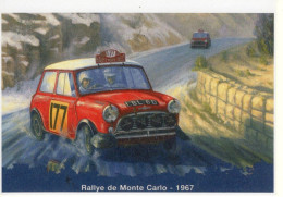 Mini Cooper S - Rallye De Monte-Carlo 1967  - Art Carte CPR - Rally