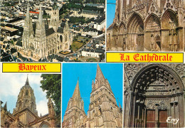 BAYEUX La Cathedrale Notre Dame Les Portails La Tour Centrale 8(scan Recto Verso)ME2671 - Bayeux