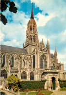 BAYEUX La Cathedrale Vue Des Jardins De L Ancien Eveche 18(scan Recto Verso)ME2671 - Bayeux