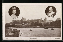 Pc Queen Alexandra, King Edward VII, Windsor Castle  - Familias Reales