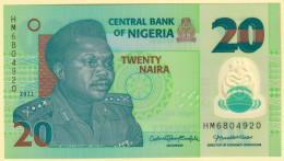 Nigeria 20 Naira. 2022. Polymer. P34. “HM” Prefix. UNC - Nigeria
