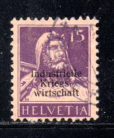 Switzerland, Used, Industrielle Kriegs - Wirtschaft 1918, Michel 5 I - Dienstmarken