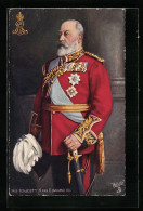 Artist's Pc König Edward VII. Von England In Uniform  - Case Reali