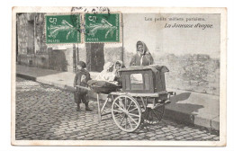 75 PARIS - "Les Petits Métiers Parisiens" La Joueuse D'Orgue - Lotes Y Colecciones