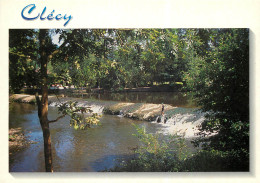 CLECY Capitale De La Suisse Normande Canoe Sur L Orne Et Ses Loisirs 27(scan Recto Verso)ME2677 - Clécy